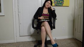 Curious Therapist gets cum eaten in humiliating CEI session