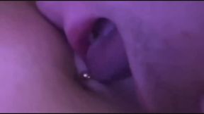 Belly Button Ring Licking