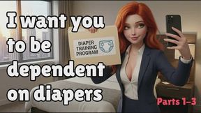 Psycho tinder date's regression training files bundle (Parts 1-3) | ABDL roleplay