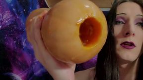 Fat Cock Beauty Fucks a Sexy Fruit