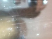 Running shower