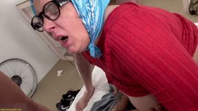 Mature Hairy Ass Destroyed at Out Groupsex Party