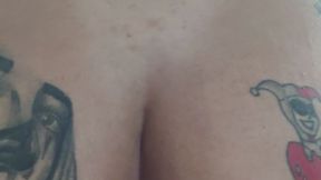 I love this slave getting turned on by my farts on his cock until he cums