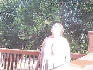 Ma's Smokin' in Curlers