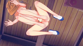 Art Online Hentai - Asuna blowjob and anal to Kirito - Japanese Asian Manga Anime Film Game Porn