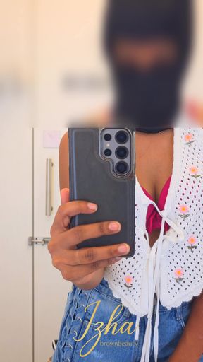 Get ready with me.  Kerala mallu hot wife izha..