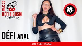 Défis Juin 2026 • Anal • Spécial été