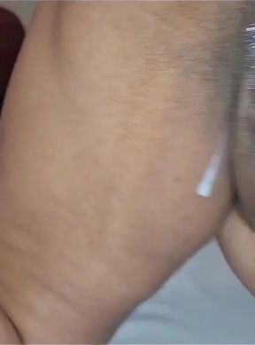 Married Woman, Eight Months Pregnant, Gets Cum in Her Pussy and Cuckold Cleans It