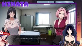 Hinata and Sakura, Chatting Quietly, Shinobi Secrets Ep 11