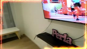 vinieron unos amigos y nos cojimos a la vecina (perla lopez) parte 2