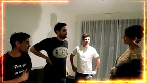 vinieron unos amigos y nos cojimos a la vecina (perla lopez) parte 2