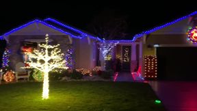 Grannys Candy Cane Lane With Donna Hart And Candy Lane