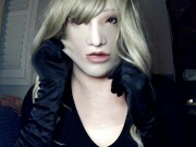 Bunny May Pt3! Female mask girl unmasks out of her bunny to double mask in May!