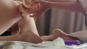 Russian mistress bottle insertion