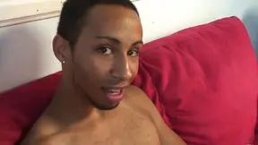Enrique and Santae are gay fellows enjoying a mutual masturbation