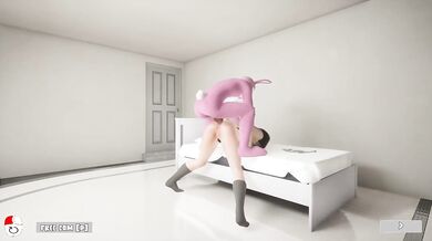 Monster Big Dick Wrecks Pregnant Anime Girl Doing Doggystyle Deepthroat Outside
