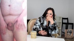 (527) Dick Rating Service: Brandon Needs Another SPH - Small Penis Humiliation - 8 Dick Pics + 1 Solo Clip Reviewed! - Dame Olga (1080p, MP4)