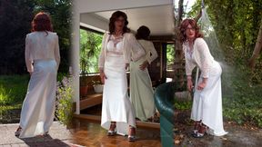 Sheer White Wet - compilation of spanking and bum cooling
