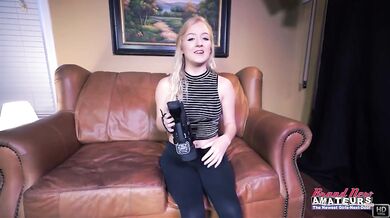 Horny Blonde Alex Fit Brunette Carmen Eat Twats 3some Cum!