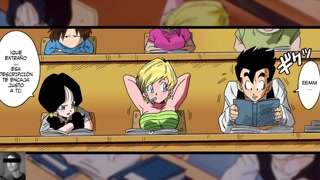 Dragon Ball Z Hentai: Gohan fucks Erasa - Love triangle 1