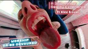 Worship Or Be Devoured Ft Nikki Brooks - HD 360 VIRTUAL REALITY VR