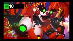 fnaf 4 girls 1 man [ hentai game pornplay ] crazy animatronics femdom sex