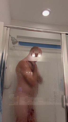 Shower and Shave Time On a Saturday Afternoon