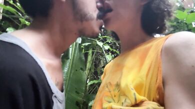 4k Sunrise Public Fuck Outside Hairy Milf Saggy Tits Husband Yum Cum Big Bushy Brown Cock