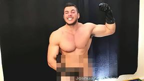 leather cum hunk