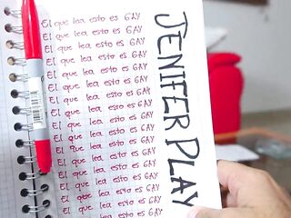 mi'migo se da cuenta que no tengo panty y se pone cachondo jeniferplay