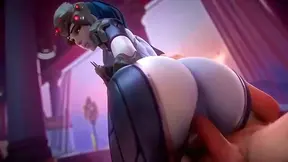 Widowmaker Rides Heros Thick Cock with Sultry Moans – Overwatch Hentai Action