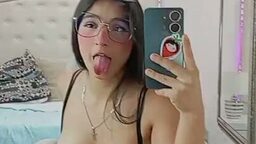 Sexy Woman with Cum in Her Pussy