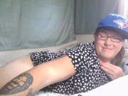 laying in bed