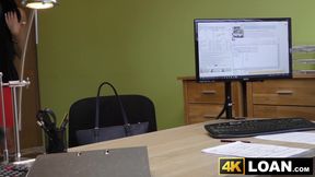 Rich young lady strikes a deal by getting her pussy struck