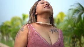 Tina Nandy with Boyfriend