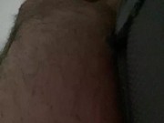 Fat gainer, tight fitting shirt and belly play