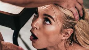 ”Lana give in to school janitor Donnie, who is lustful & hard as rock”