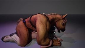 Gladiator getting plowed stiff