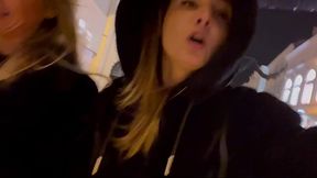 Laure Raccuzo - We get fucked at the hotel by 4 strangers from TINDER with Ava Moore!