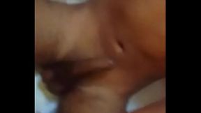 Diaper boy wet and masturbates