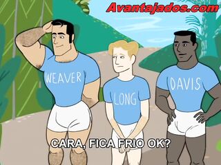 Homo Porn Toon Little Strumpets in Group Sex