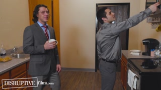Awkward Hunk Finally Fucks Boss At Work - The Office Gay Parody - Disruptive