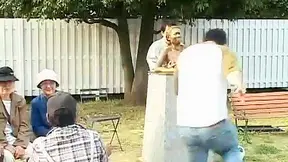 Public Exhibitionist Orgy Goes Wild – Steamy Outdoor Encounter Unfolds