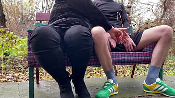 Milkmaid stepmom gets my cum in the park