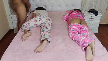 Innocent Twin Girls Used by Their Perverted Stepfather