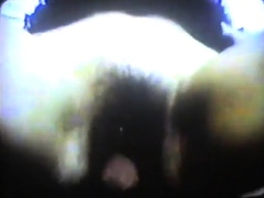 0ld VHS home me and my girl cumshot in her hairy pussy