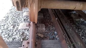 sai pra passear de manha no parque e o tesao me fez gozar na linha do trem