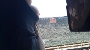 sai pra passear de manha no parque e o tesao me fez gozar na linha do trem