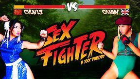 Sex Fighter: Chun Li vs. Cammy (XXX Parody) - Hot