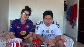 Real Madrid and Barcelona He Tells Me That if Barcelona Loses He Will Give Me a